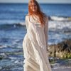 Linen Maxi Dress Plus Size Wedding Kaftan Abaya