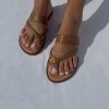 Greek Sandals Brown Leather Summer Shoes Handmade Boho